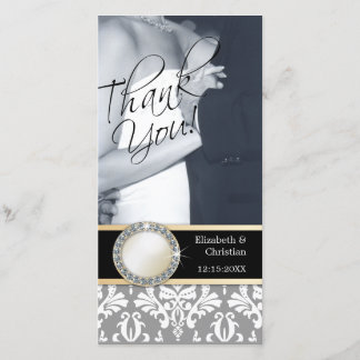 Casamento Obrigado Cartão com fotos