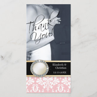 Casamento Obrigado Cartão com fotos