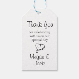 Casamento Obrigado Etiquetas De Presente, Personal