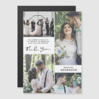 Casamento Obrigado Foto Colagem