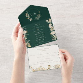 Casamento Opulento De Jardim Dourado