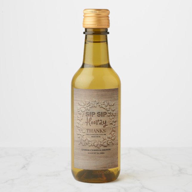 Casamento ou Chá de Noiva Sip Sip Hooray (Frente)