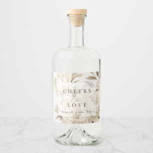 Casamento outono Floral Vintage Romântico de Beige