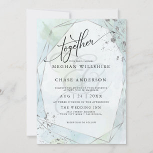 CASAMENTO   Pastel Dusty Blue Sage Silver Jaspé