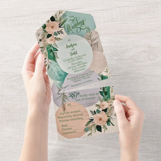 Casamento pastel moderno de boho-chic (Tearaway)