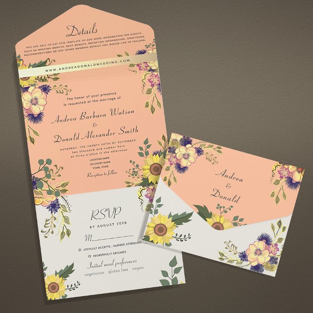 Casamento Peach Fuzz (Criador carregado)