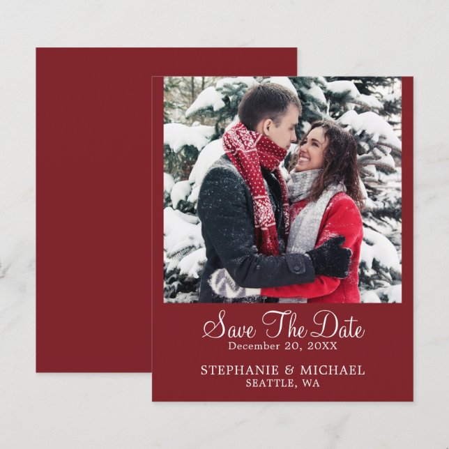 Casamento Personalizado De Fotografia BUDGET Burgu (Frente/Verso)