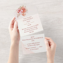 Casamento Personalizado de Quadro Floral Elegante