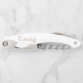 casamento personalizado em rosegold corkscrew