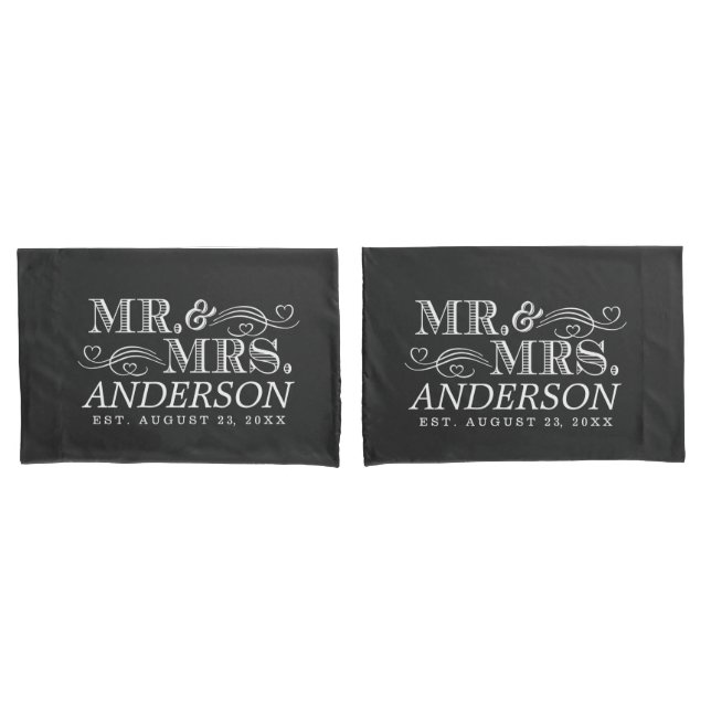 Casamento personalizado entre o Sr. e a Sra. Vinta (Frente - conjunto)