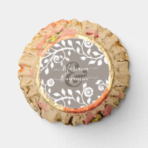 Casamento Personalizado Floral Personalizado Rusti