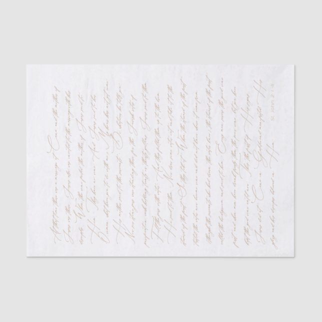 Casamento Personalizado no Papel Tecido de Escritu (Frente )