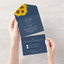 Casamento Personalizado Rustic Sunflower