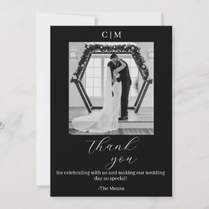 Casamento PersonalizadoObrigado Cartão