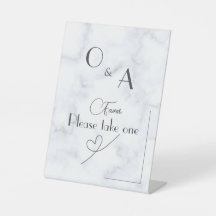 Casamento personalizável de pedestal branco