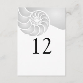 Casamento prateado de prata de Nautilus Shell