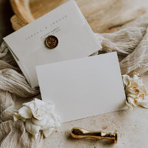 Casamento preto e branco minimalista e elegante