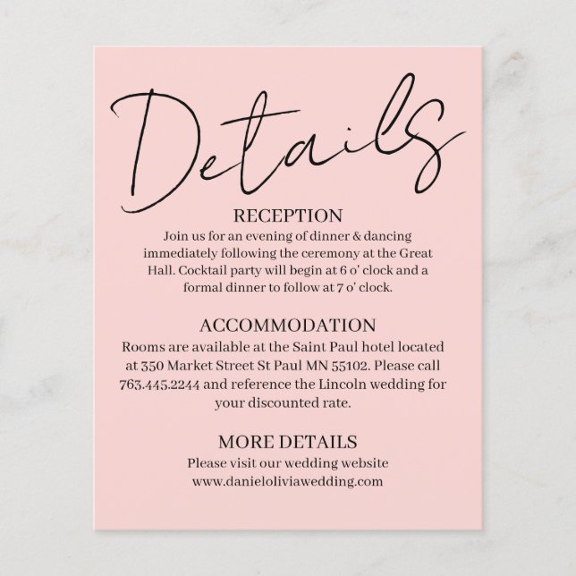 Casamento Quadrado Rosa (Frente)