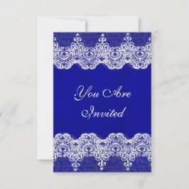 Casamento Real Convite Rustic Burlap & Lace