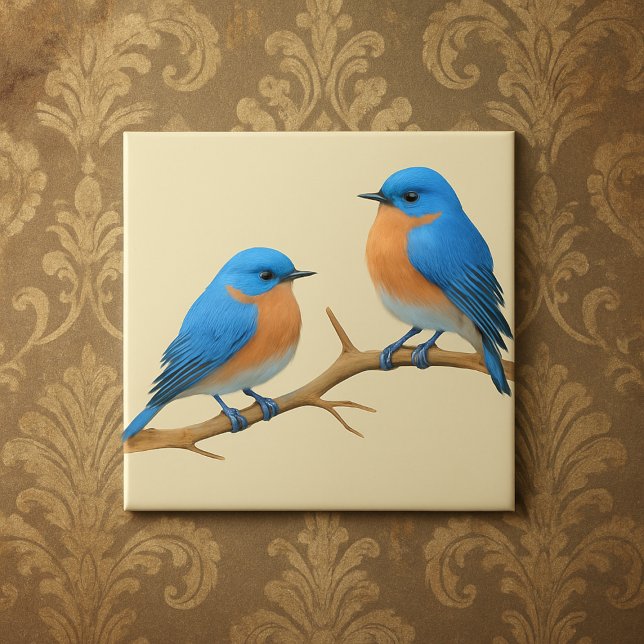 Casamento Romântico de Aves Marinheiras de Malha (Criador carregado)