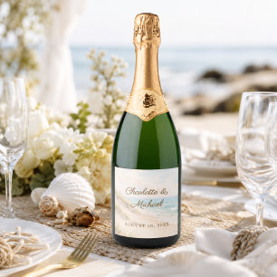 Casamento romântico de paisagem marinha costeira d