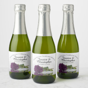 Casamento Romântico de Rosa Roxo de Ameixa Obriga