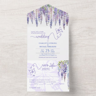 Casamento Romântico do Jardim de Wisteria com a Es