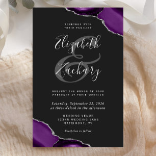 Casamento Roxo Prata Ágata Cantos Escuros Orçament
