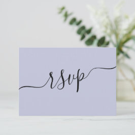 Casamento Rsvp QR Código Púrpura