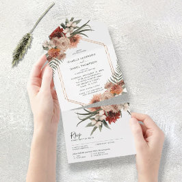 Casamento Russo do outono - Todos Em Um Convite