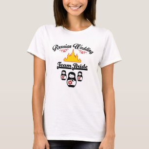 Casamento Russo, Equipe da Noiva. Camiseta