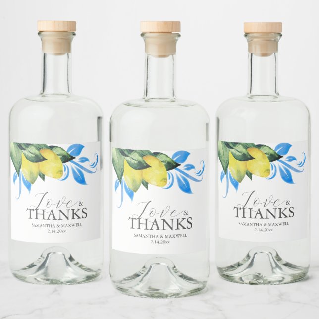 Casamento Russo Favorece Decoração de Mesa de Limã (Garrafas)