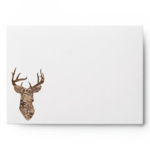 Casamento Russo por País Elegante Deer Antlers