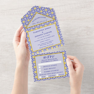 Casamento Russo Português de Azulejos do Mediterrâ