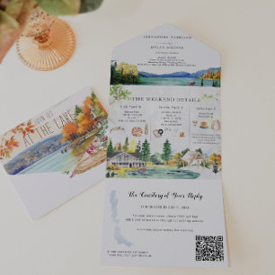 Casamento Rustic Autumn Lake