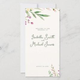 Casamento Rustic Boho Watercolor