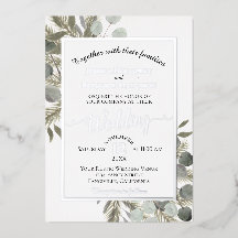 Casamento Rustic Eucalyptus & Pine Elegant Silver