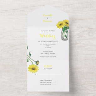 Casamento Rustic Floral Elegante De Girassol Tudo
