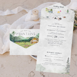 Casamento Rustic Forest Mountain