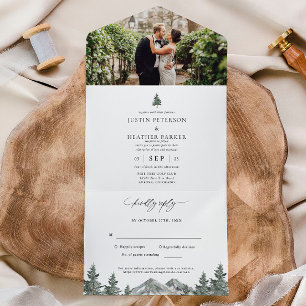 Casamento Rustic Outdoor Mountain Forest