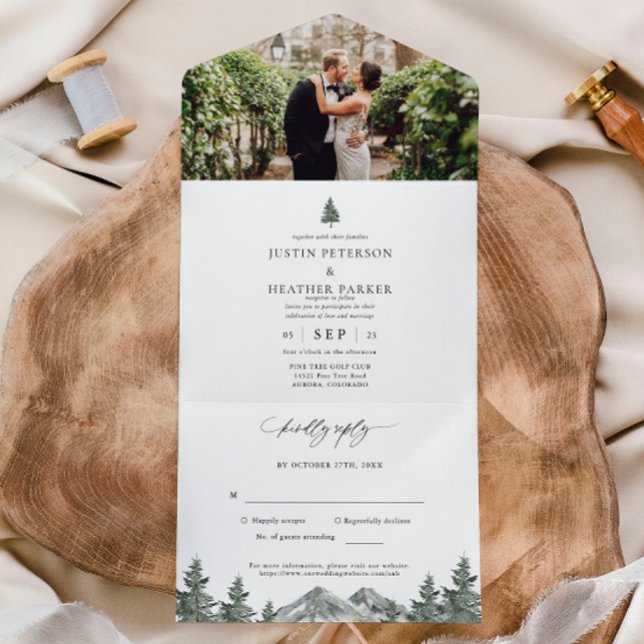 Casamento Rustic Outdoor Mountain Forest (Criador carregado)