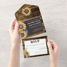 Casamento Rustic Sunflower