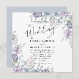 Casamento Rustic Watercolor Floral & Eucalyptus
