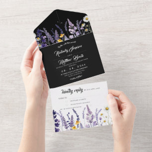 Casamento Rústico de Jardim com Lavanda e Flores S