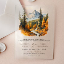 Casamento Rústico de Outono em Floresta de Montanh