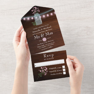 Casamento Rústico no Celeiro com Cosmos Rosa e Azu