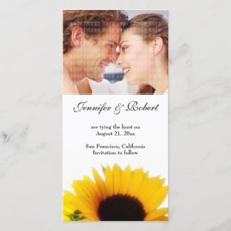 Casamento Salvar o Cartão com fotos de Data