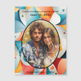 Casamento, Salve a Data, Imagem Fotográfica