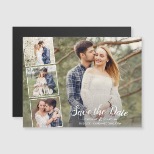 Casamento Salve a data Muitas fotos colagem