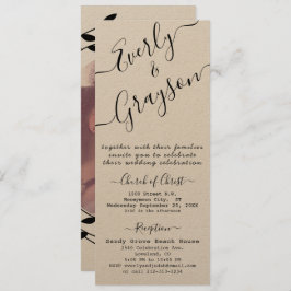 Casamento Simples de Folha Negra Negra de Folha Ne